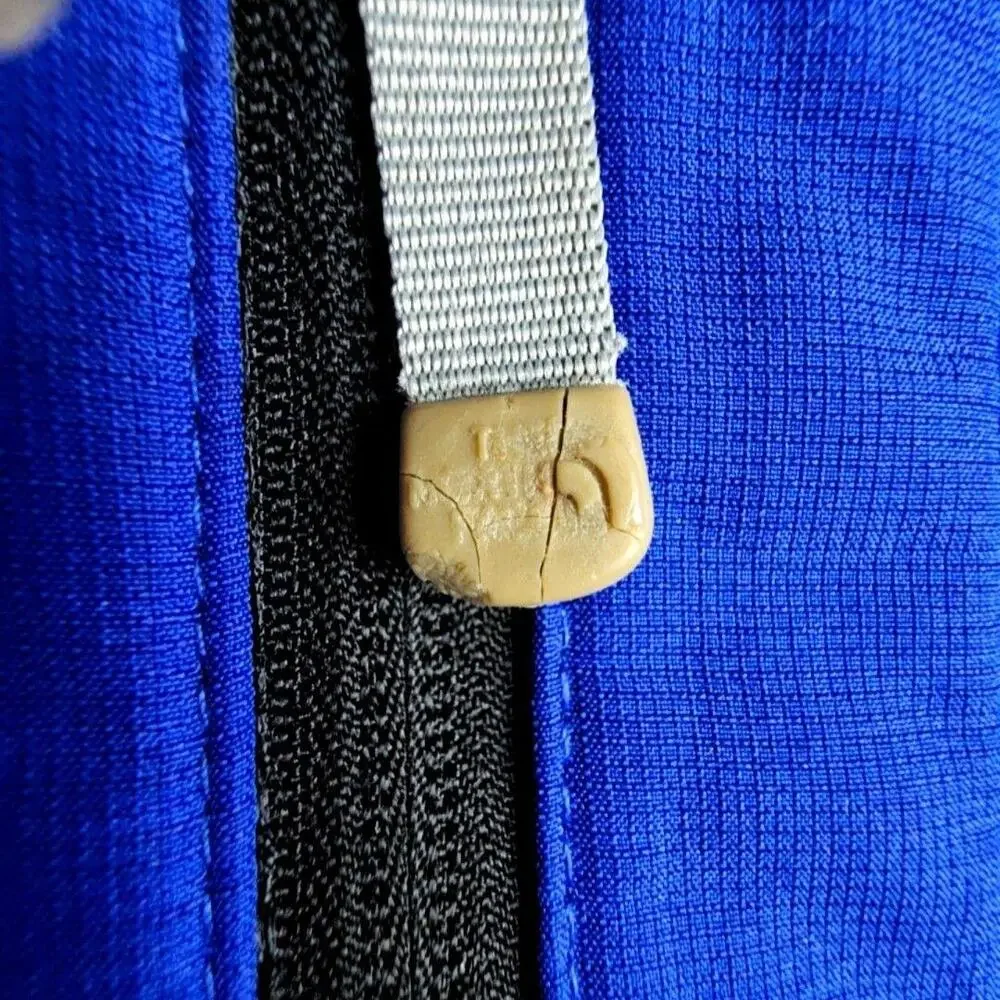 The North Face Jacket Mens Large Blue Black Summit Series Windstopper Softshell